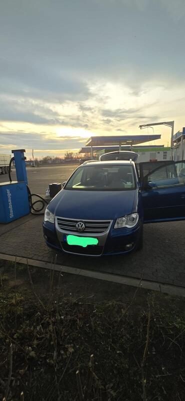 Blau Gebraucht 2008 VW Touran Van / Kleinbus | 1.999 € (Superpreis) - Bild 1/4