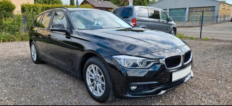 Schwarz Gebraucht 2017 BMW 320 Kombi | 14.500 € (Guter Preis) - Bild 1/4