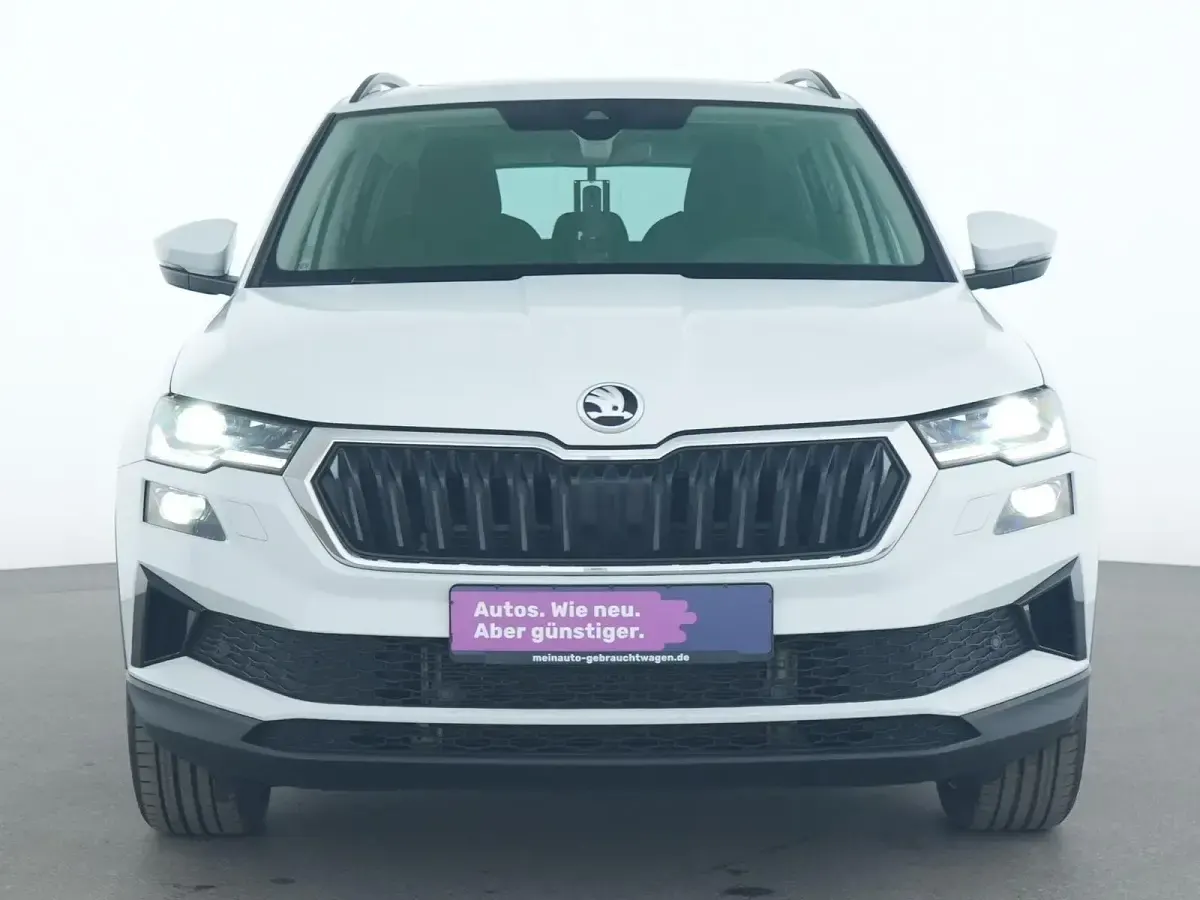 Gebraucht Skoda Karoq Selection 150 PS (110 kW) 2024 Moon weiss SUV