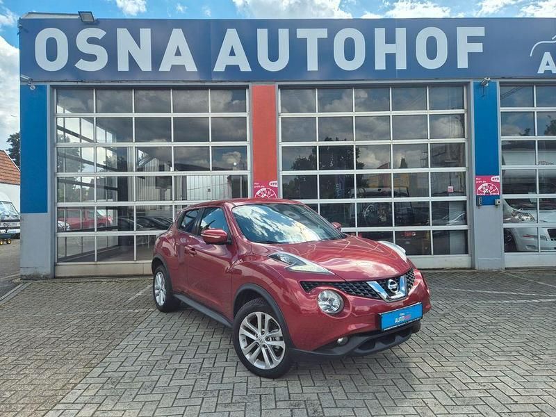 Rot Gebraucht 2015 Nissan Juke Acenta SUV | 8.599 € (Fairer Preis) - Bild 1/4