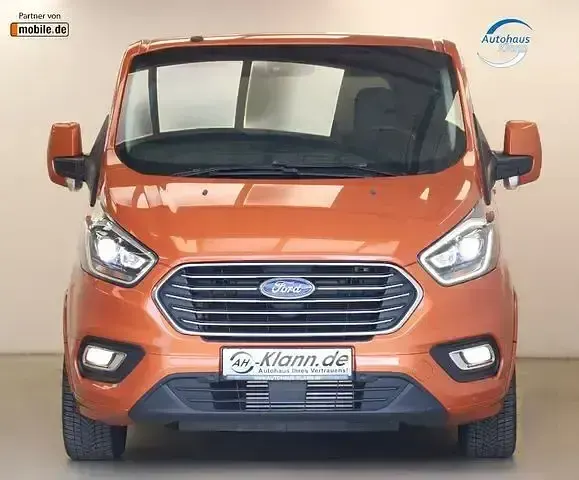 Occasion Ford Transit Custom Titanium 170 ch (125 kW) 2019 Orange Monospace