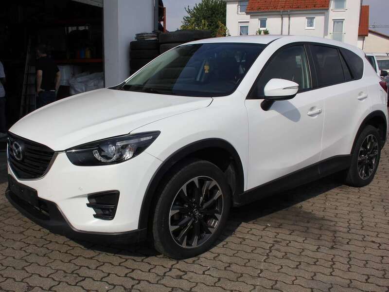 Arachneweiß metallic Gebraucht 2015 Mazda CX-5 Sports-Line SUV | 10.900 € (Guter Preis) - Bild 1/4