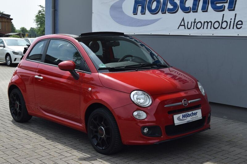 Rot Gebraucht 2015 Fiat 500C Sport Cabrio | 8.950 € (Fairer Preis) - Bild 1/4