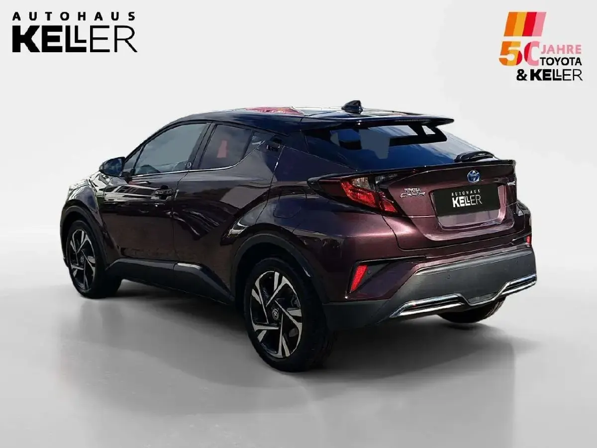 Gebraucht Toyota C-HR Team 184 PS (135 kW) 2022 Deep amethyst mica metallic (9ah)/ black (202) SUV