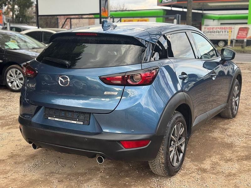 Gebraucht Mazda CX-3 Exclusive-Line 121 PS (88 kW) 2019 Blau SUV