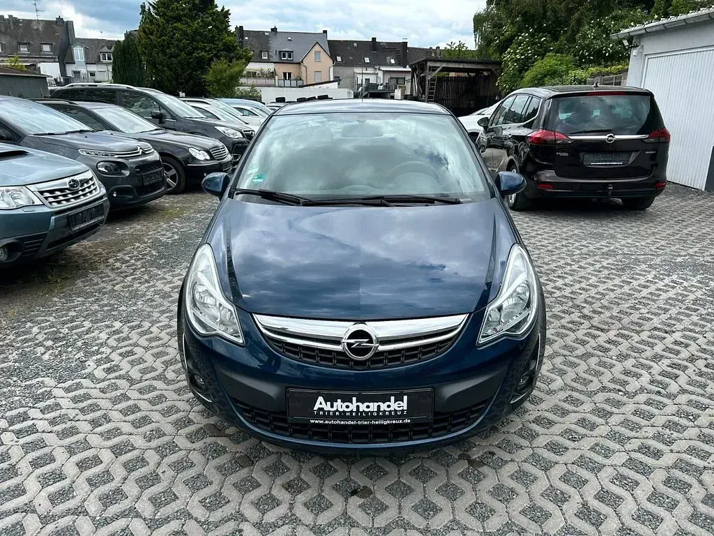 Gebraucht Opel Corsa Active 101 PS (74 kW) 2013 Blau Kleinwagen