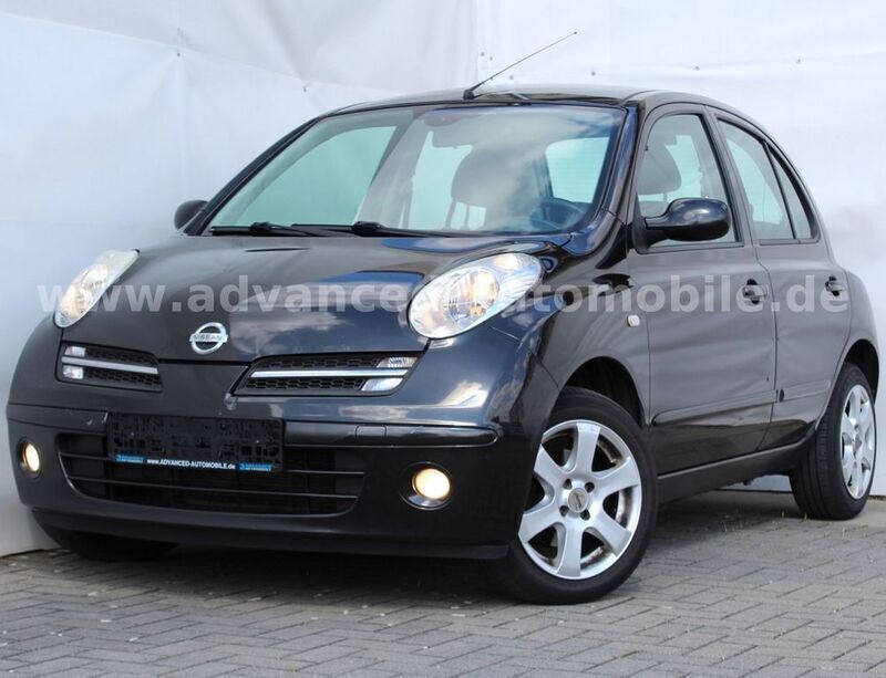 Schwarz Gebraucht 2006 Nissan Micra Acenta Kleinwagen | 1.999 € (Fairer Preis) - Bild 1/4