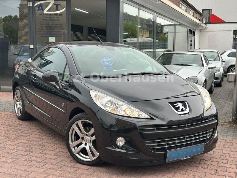 Schwarz Gebraucht 2010 Peugeot 207 CC Roland Garros Cabrio | 4.990 € (Fairer Preis) - Bild 1/4