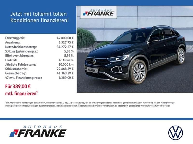 Neu VW T-Roc Goal 150 PS (110 kW) 2026 Grenadillschwarz metallic SUV