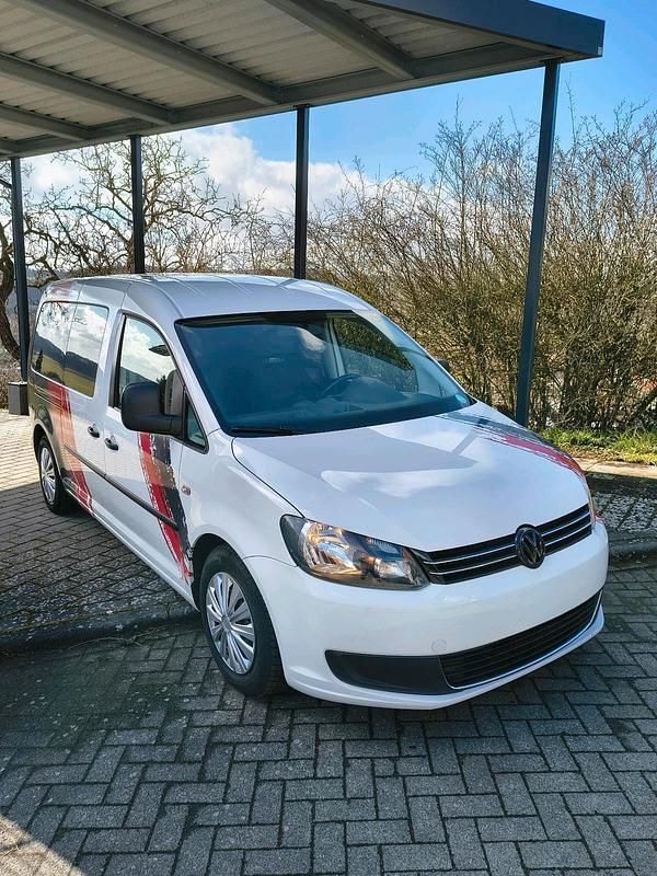 Gebraucht VW Caddy Maxi 105 PS (77 kW) 2014 Weiß Van / Kleinbus