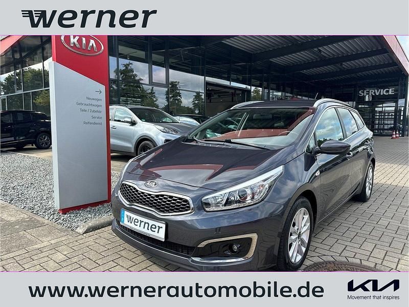 (e5b) winchestergrau Gebraucht 2017 Kia Ceed Sportswagon DREAM-TEAM Edition Kombi | 8.990 € (Fairer Preis) - Bild 1/4