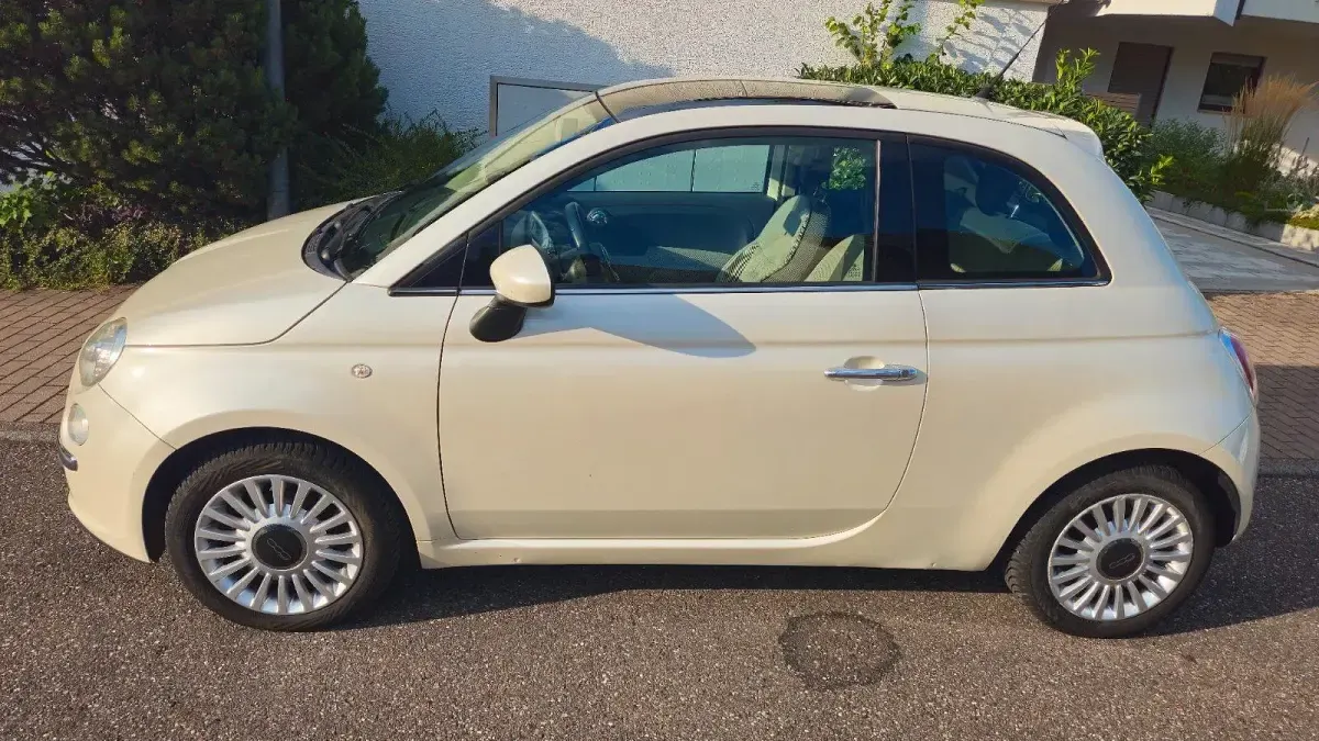 Gebraucht Fiat 500 69 PS (50 kW) 2010 Beige Limousine