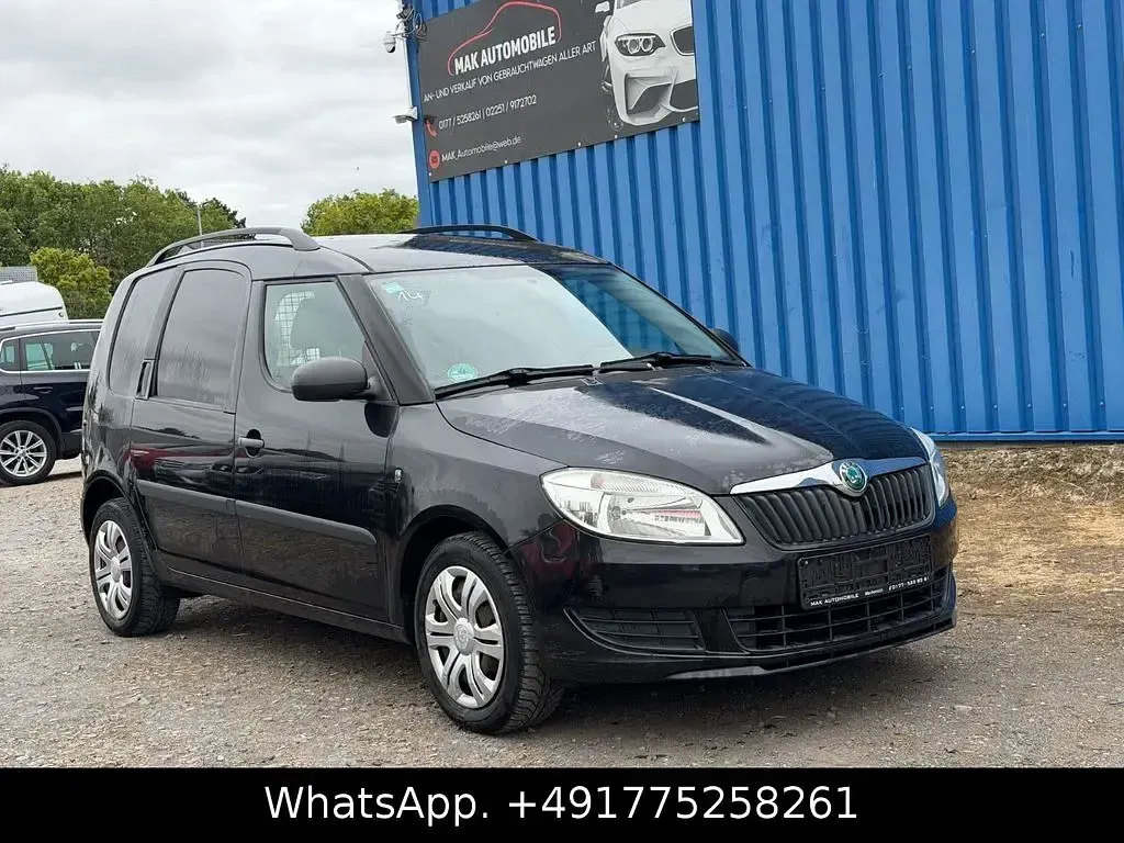 Gebraucht Skoda Roomster 86 PS (63 kW) 2011 Schwarz Van / Kleinbus
