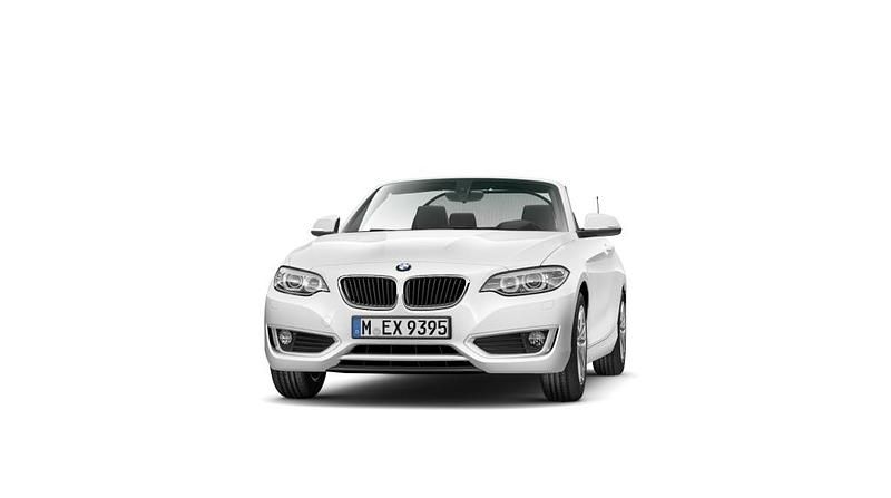 Weiss Gebraucht 2016 BMW 220 Advantage Cabrio | 22.490 € (Etwas zu teuer) - Bild 1/4