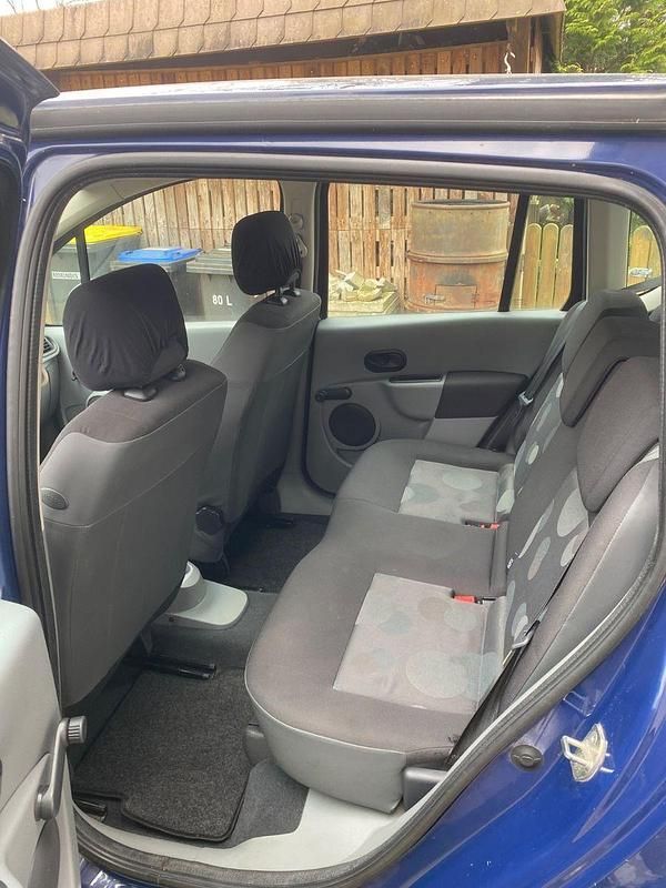 Gebraucht Renault Modus Dynamique 101 PS (74 kW) 2008 Blau Van / Kleinbus