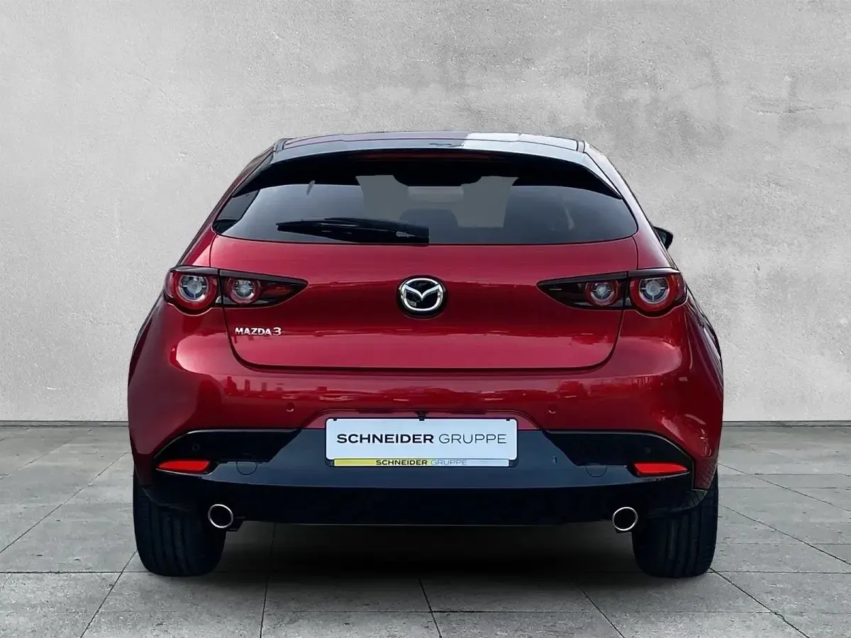 Neu Mazda 3 Homura-Line 186 PS (136 kW) 2025 Soul red crystal Limousine