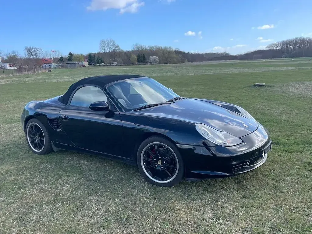 Usata Porsche Boxster 228 CV (167 kW) 2002 Nero Cabrio
