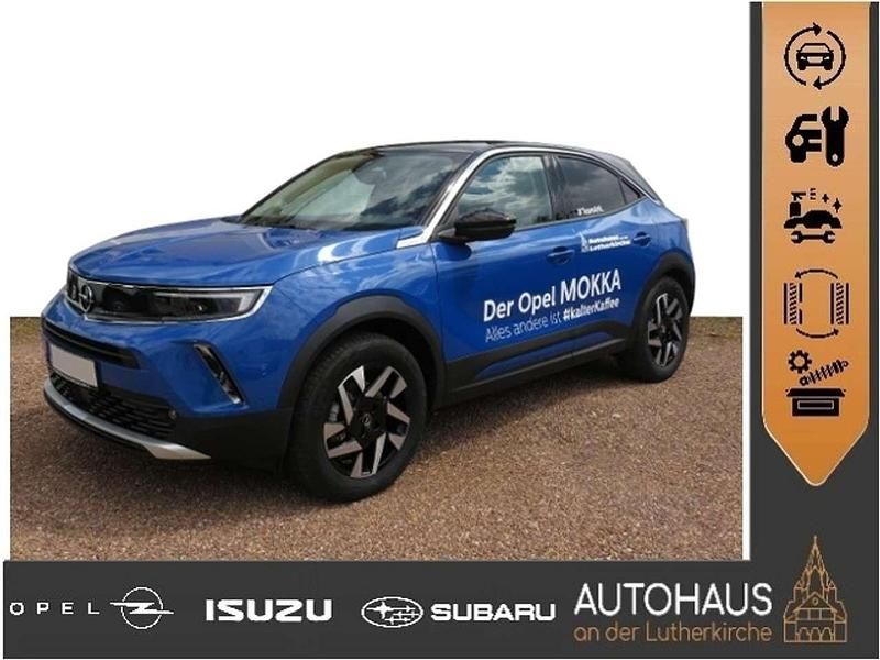 Perl blau Gebraucht 2022 Opel Mokka-e Elegance SUV | 25.990 € - Bild 1/4