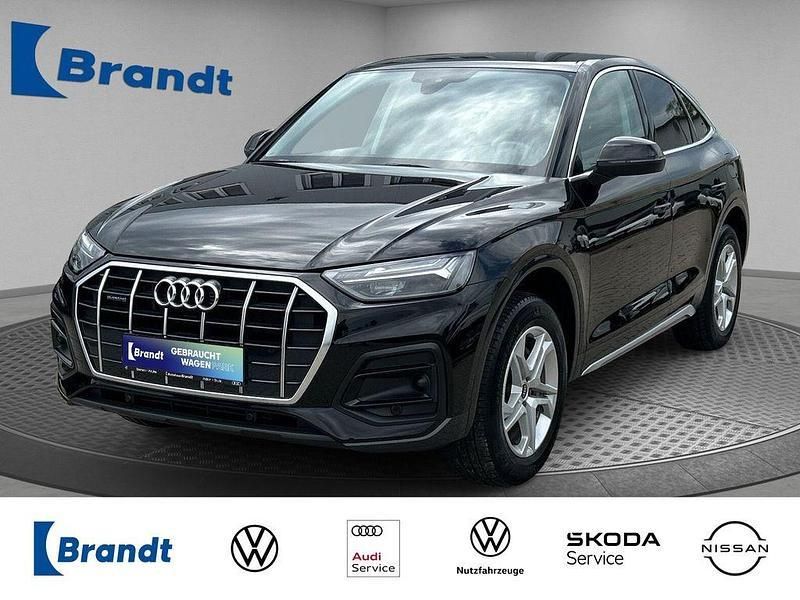Brillantschwarz (metallic) Gebraucht 2022 Audi Q5 Sportback SUV | 41.390 € (Superpreis) - Bild 1/3