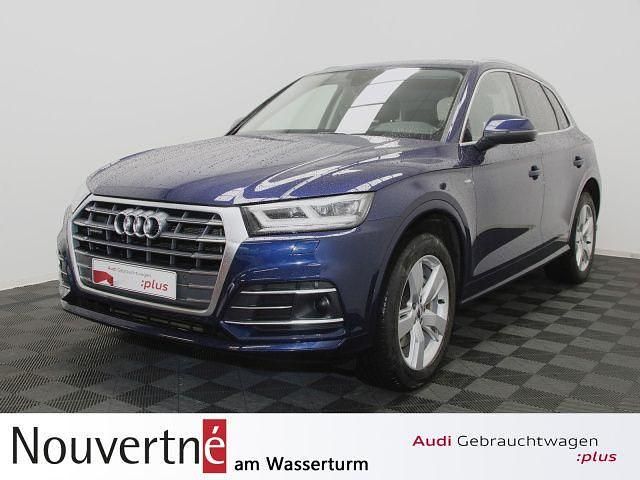 Navarrablau (blue), metallic Gebraucht 2020 Audi Q5 S-Line SUV | 27.950 € (Guter Preis) - Bild 1/1
