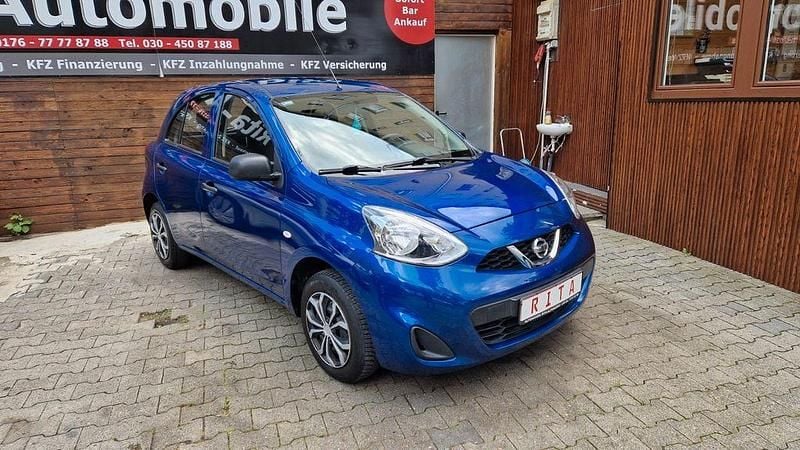 Blau Gebraucht 2018 Nissan Micra Visia Kleinwagen | 5.980 € (Fairer Preis) - Bild 1/4