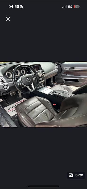 Schwarz Gebraucht 2013 Mercedes E500 Coupé | 25.000 € (Guter Preis) - Bild 1/4