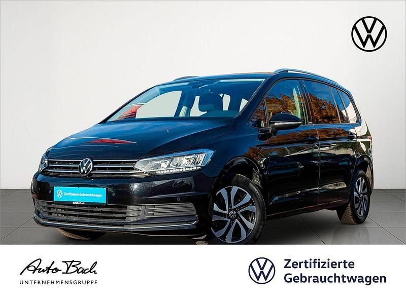 Schwarz Gebraucht 2021 VW Touran Active Van / Kleinbus | 25.870 € (Guter Preis) - Bild 1/4