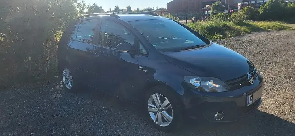 Gebraucht VW Golf Plus Cross Match 86 PS (63 kW) 2012 Blau Van / Kleinbus