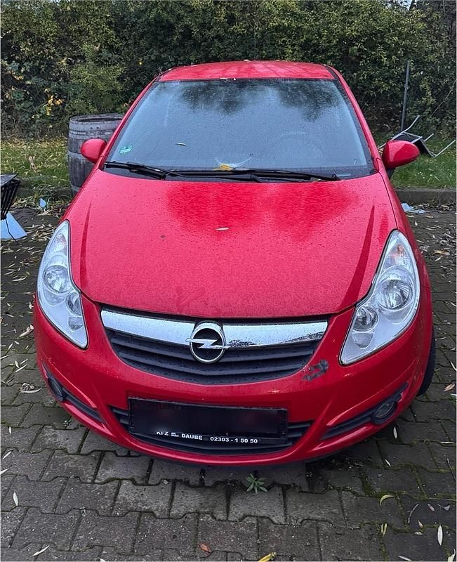Rot Gebraucht 2007 Opel Corsa Coupé | 3.850 € (Fairer Preis) - Bild 1/4
