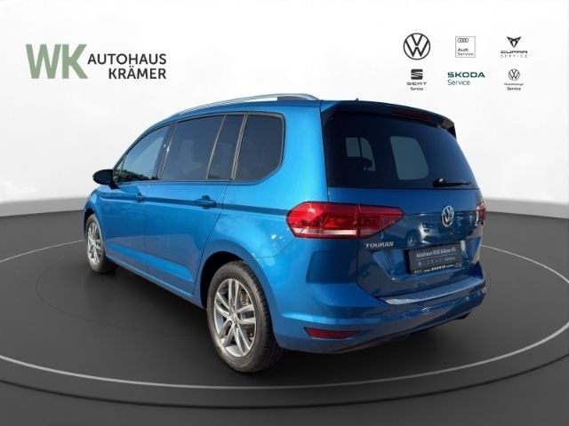 Gebraucht VW Touran Join 150 PS (110 kW) 2018 Blau Van / Kleinbus