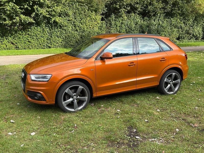 Orange Gebraucht 2014 Audi Q3 S-Line SUV | 13.900 € (Guter Preis) - Bild 1/4
