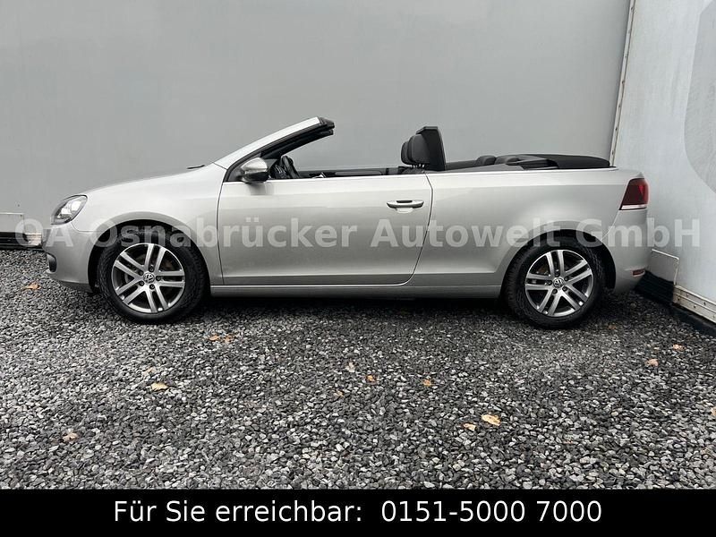 Gebraucht VW Golf Cabriolet 105 PS (77 kW) 2012 Silber Cabrio