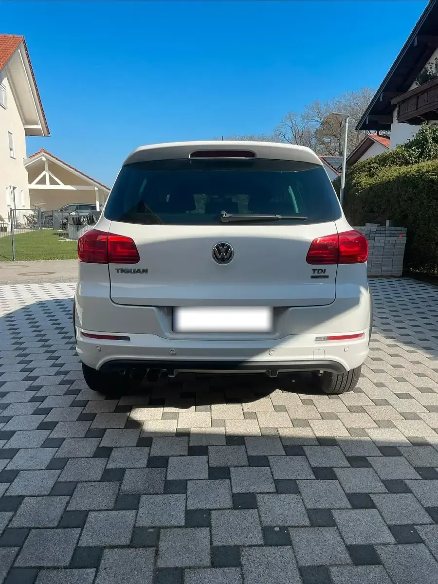 Gebraucht VW Tiguan R 110 PS (80 kW) 2013 Weiß SUV
