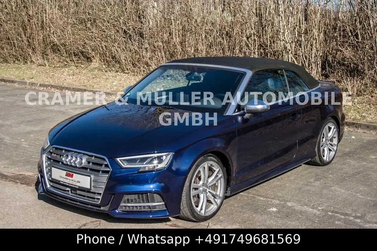 Gebraucht Audi S3 Cabriolet Sport 310 PS (228 kW) 2016 Blau Cabrio