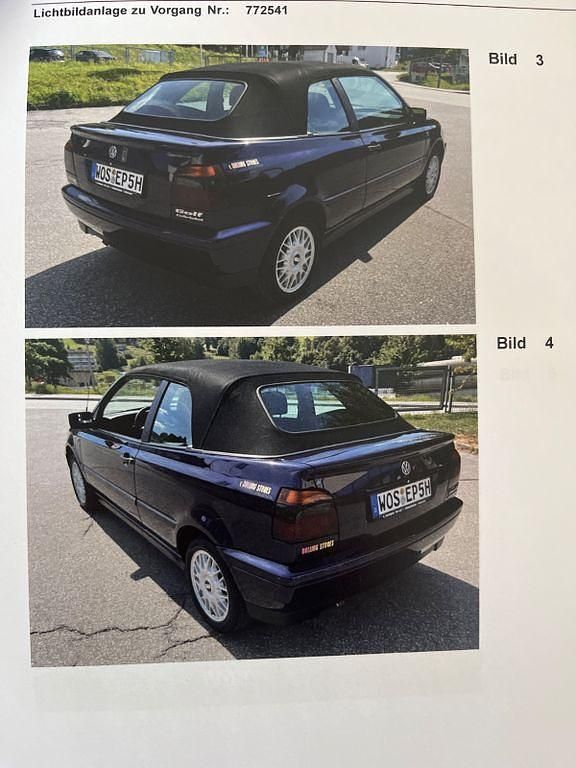 Gebraucht VW Golf 90 PS (66 kW) 1995 Violet Cabrio