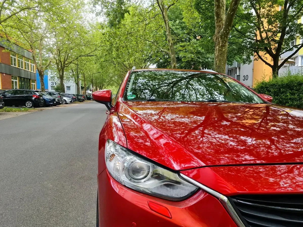 Gebraucht Mazda 6 150 PS (110 kW) 2014 Rot Kombi