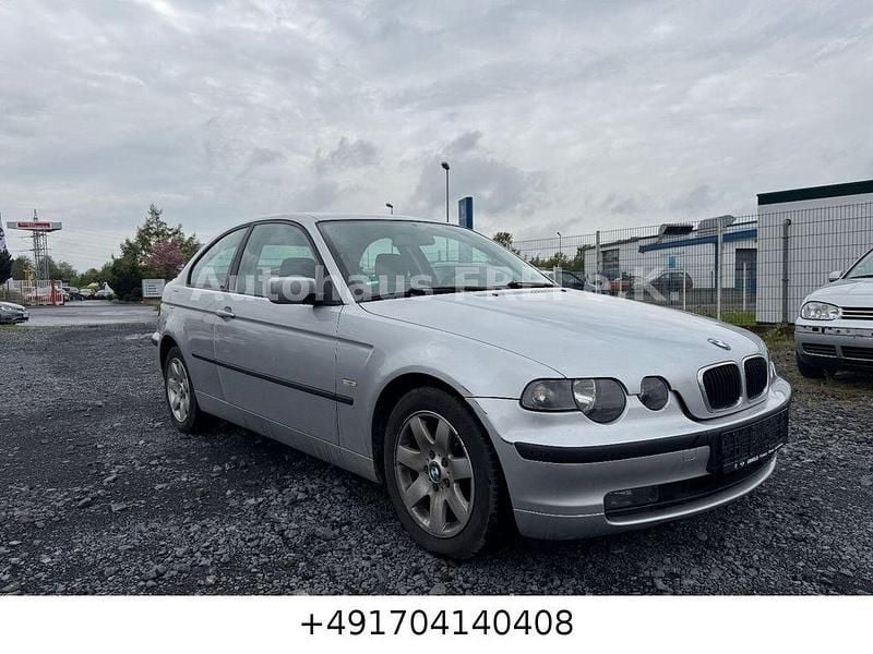 Silber Gebraucht 2003 BMW 318 Compact Advantage Kleinwagen | 1.399 € (Superpreis) - Bild 1/4
