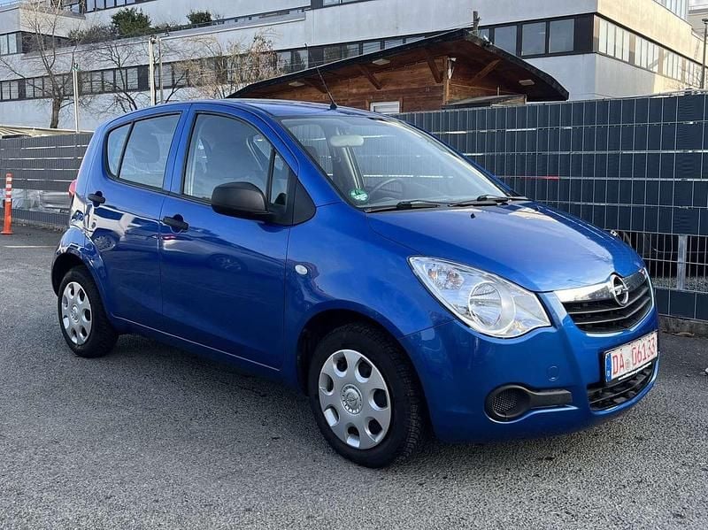 Kornblumenblau h:laserblau Gebraucht 2010 Opel Agila Basis Kleinwagen | 3.499 € (Fairer Preis) - Bild 1/4