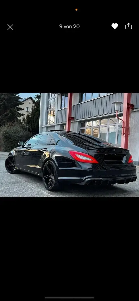 Gebraucht Mercedes CLS63 AMG AMG 525 PS (386 kW) 2012 Schwarz Limousine