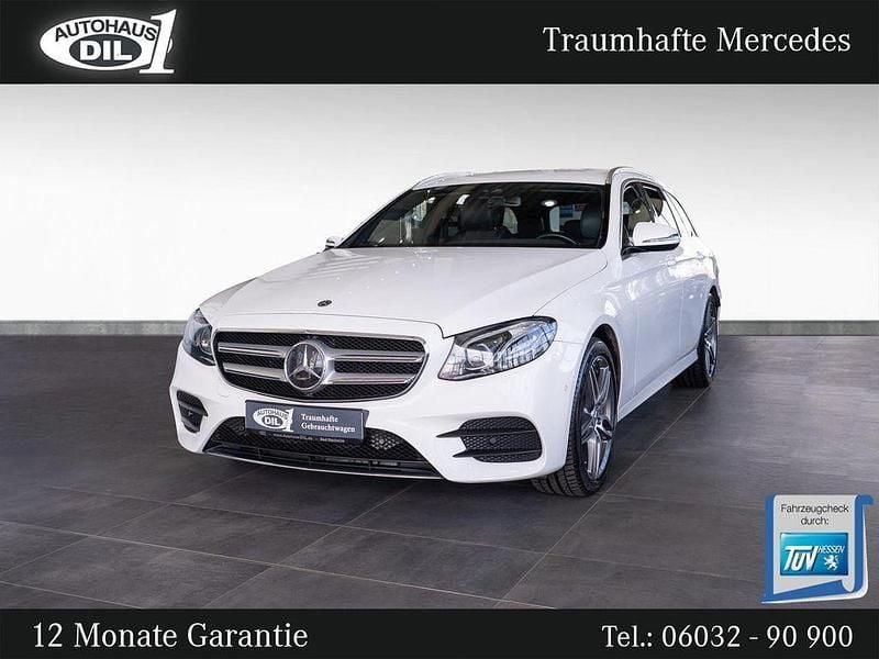Gebraucht Mercedes E220 AMG 194 PS (142 kW) 2017 Weiß Limousine