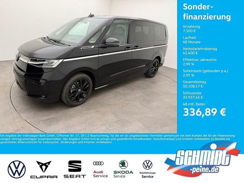 Schwarz Gebraucht 2024 VW Multivan Style Van | 52.900 € (Teuer) - Bild 1/4