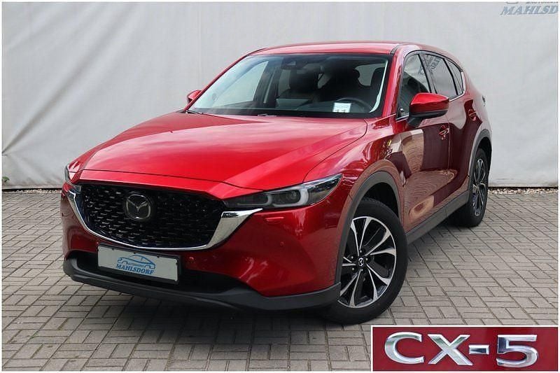 Rot Gebraucht 2022 Mazda CX-5 Sports-Line SUV | 22.460 € (Superpreis) - Bild 1/3