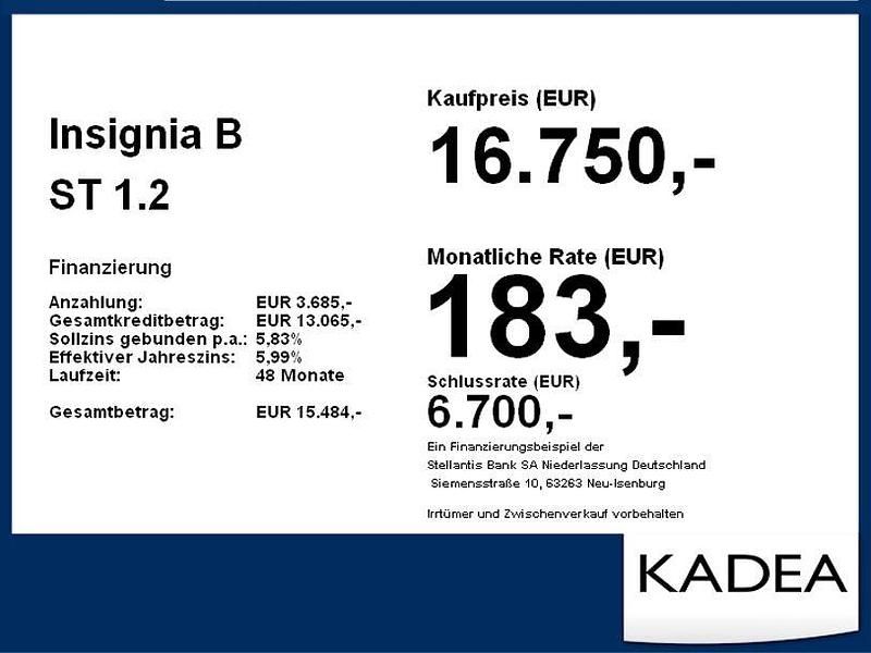 Gebraucht Opel Insignia 174 PS (127 kW) 2021 Argon silber/ice silver (m2) Kombi