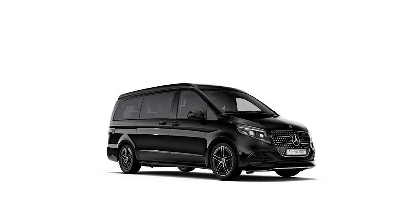 Obsidianschwarz metallic Neu 2025 Mercedes V300 Marco Polo Van / Kleinbus | 108.711 € (Superpreis) - Bild 1/4