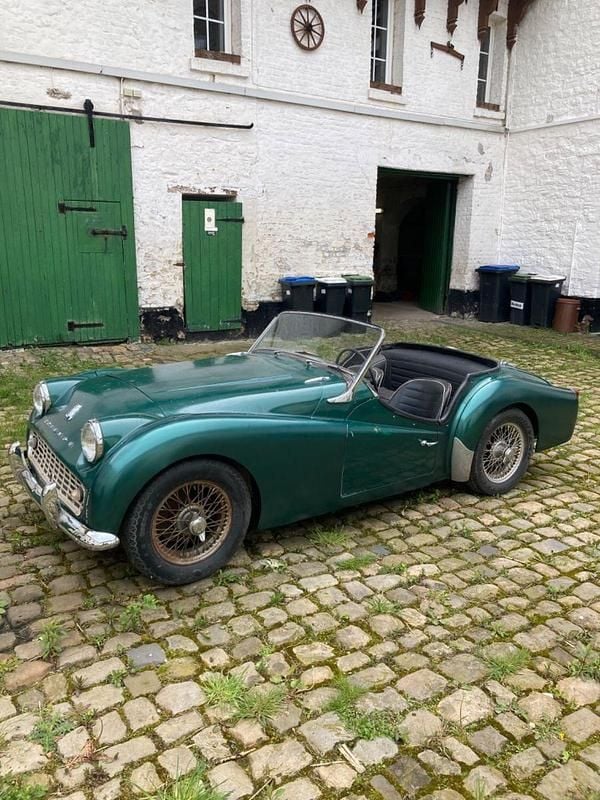 Gebraucht Triumph TR3 101 PS (74 kW) 1959 Grün Cabrio