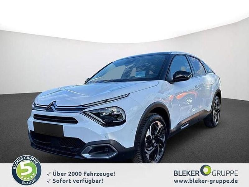 Gebraucht Citroën C4 PureTech 178 PS (130 kW) 2023 Lack weiss banquise/typ aussenverkleidung spiegel flach standard Limousine