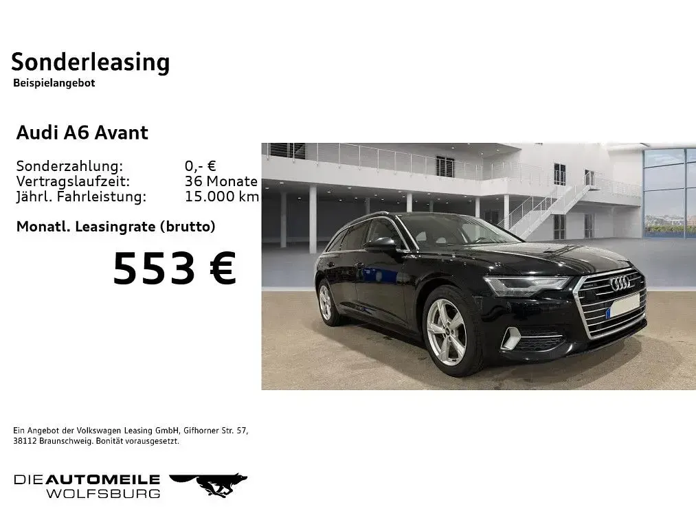 Gebraucht Audi A6 Sport 204 PS (150 kW) 2022 Brillantschwarz Kombi