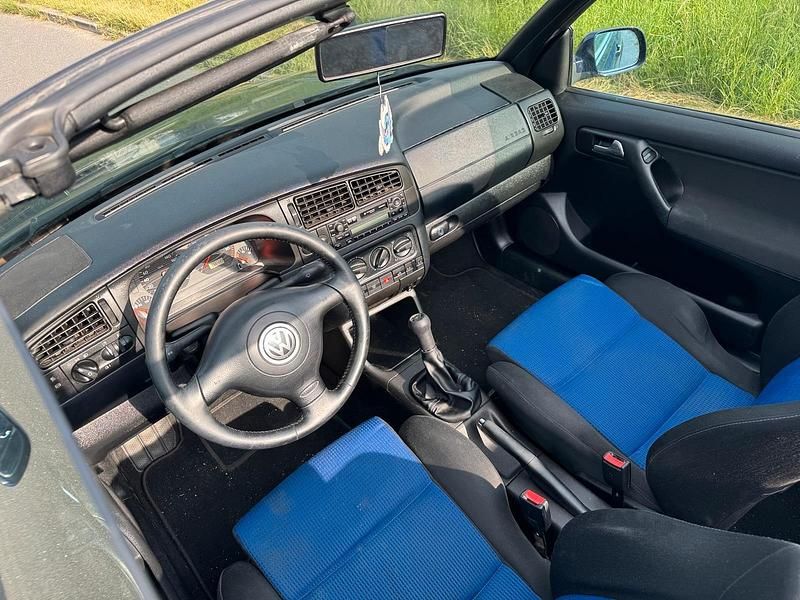 Gebraucht VW Golf Cabriolet 2001 Blau Cabrio