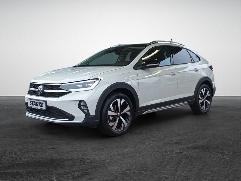 Gebraucht VW Taigo R-line 110 PS (80 kW) 2021 Weiß (pure white deep black perleffe) SUV