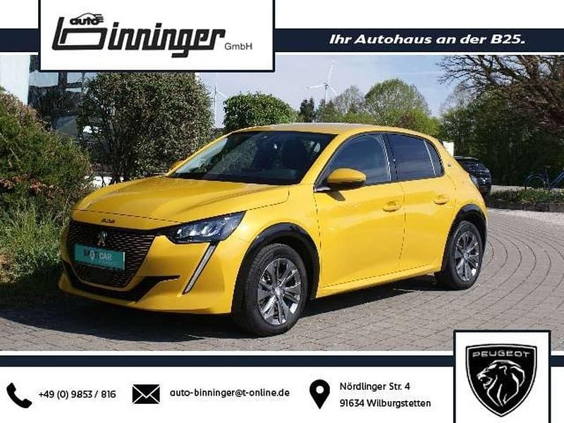 Faro gelb Gebraucht 2021 Peugeot e-208 Allure Kleinwagen | 13.490 € (Guter Preis) - Bild 1/4